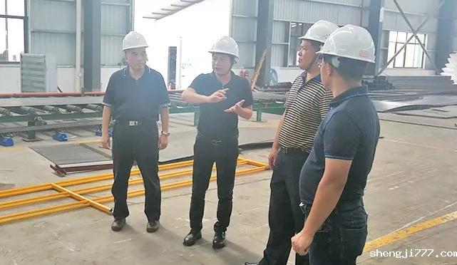 肇庆高新区党工委关键副书记一行莅临鹏凯新工厂考察调研