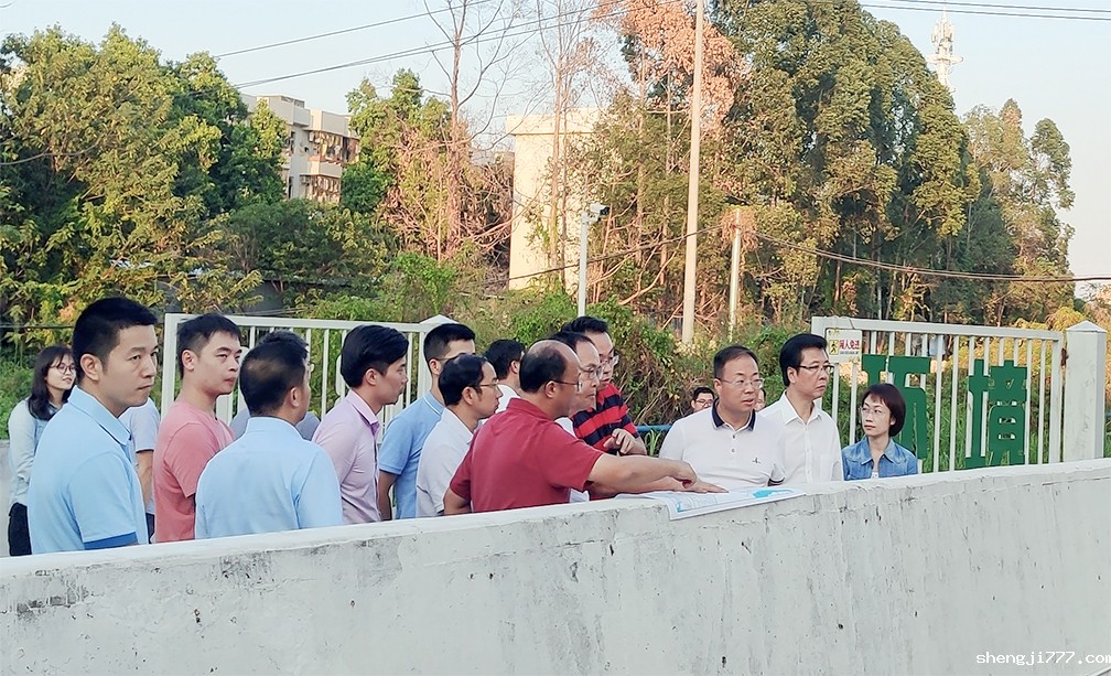 区委书记赵军明一行莅临我司广州市白云区石马村项目考察指导工作